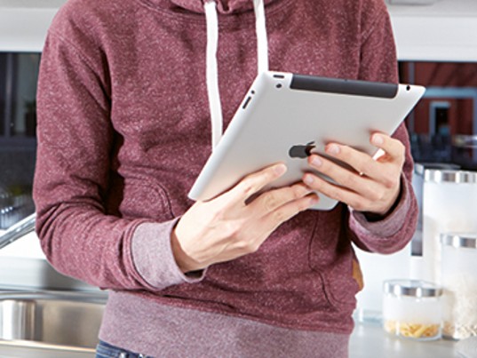 Candidat GLS France postule en ligne avec tablette