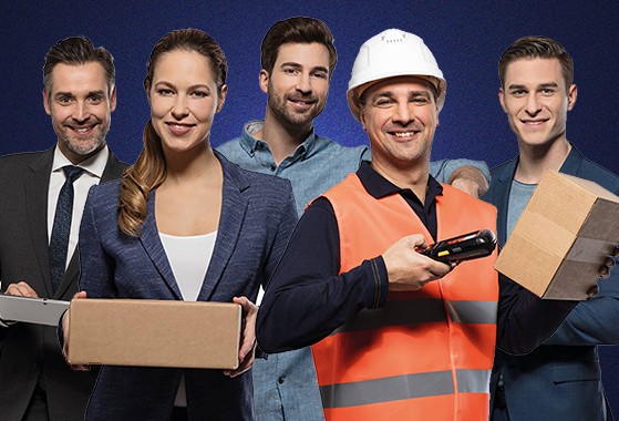 Hommes femmes métiers GLS France opérationnel support