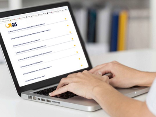 Personne cherche une réponse dans FAQ GLS France sur ordinateur